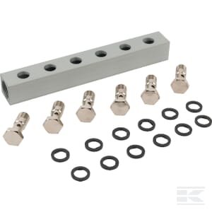 Kolektoriaus bėgelis 1/8" MR186