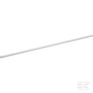 Tuščiaviduris ekstruduoto nailono strypas, vidinis Ø10 mm, išorinis Ø20 mm, 1 m Kramp NL2010