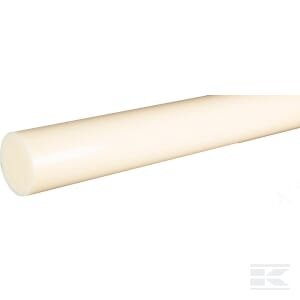 Liejinio poliamido strypas, išorinis Ø80 mm, 1 m Kramp NL80