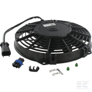 Aušinimo ventiliatorius 2015–20, 24 VDC, su varikliu, ventiliatoriumi ir apsauga OK9201535NB
