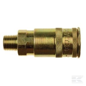 Greito sujungimo jungtis 1/4'' išorinis sriegis CAC9CM02