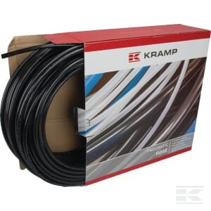 PE žarna 12x9 50 m juoda PE129BK50