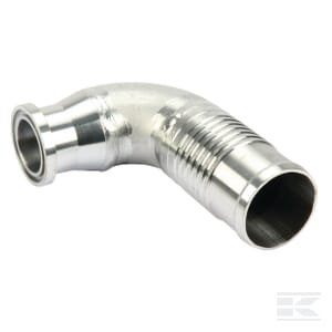 Užspaudžiama mova su flanšu DN75 Ø84.1 mm – 90° PFL754090Z