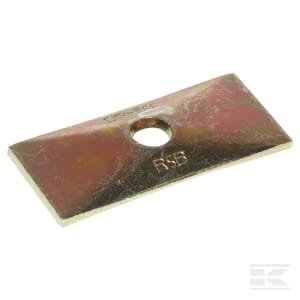 Dviguba dangtelio plokštelė nerūdijančio plieno GR.5 RS9225RVS