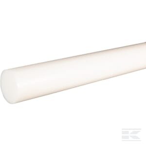 POM-C strypas, išorinis Ø100 mm, 1 m Kramp POMC100N