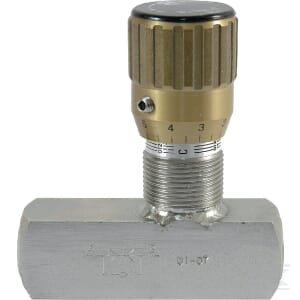 Droselinis atbulinis vožtuvas, nerūd. plieno (SS) FT2257538