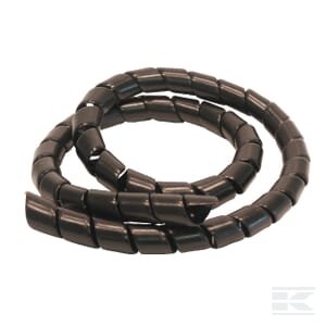 Plastikinė spiralė juoda 43–55 25 m KBV42ZP025