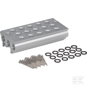Kolektoriaus blokas 1/4", 7 vietų PVBP147