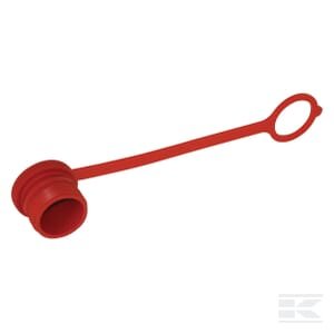 Apsauginis kištukas raudonas SKS9M250