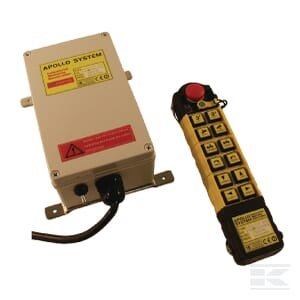 Tvirtas rankinis siųstuvas 8 funkc 230V H18PBMVK230V