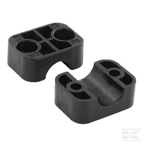 Juoda lygi apkaba A2 17,2 mm RS9112172PAG