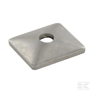 Dviguba dangtelio plokštelė nerūdijančio plieno GR.1 RS9221RVS