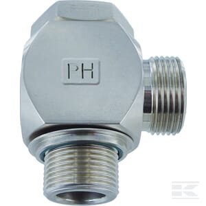 Banjo alkūnė 8L x 1/4" BSP WD nerūdijančio plieno RSWS8LR14WDSS