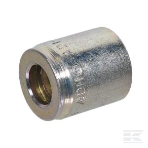Įvorė ø22x24,7mm DN6 plienas / cinkuota Alfagomma SFAD106