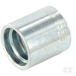 Įvorė ø23x24,7mm DN8 plienas / cinkuota Alfagomma SFAD108