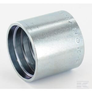 Įvorė ø53x48,6mm DN32 plienas / cinkuota / balta pasyvuota Alfagomma SFAD132