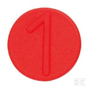 Žymeklio fiksatorius 1, raudonas SKV9FCL1RED