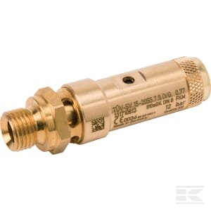 Apsauginis vožtuvas 1/4" CE, 12 bar SV2122G04M12B