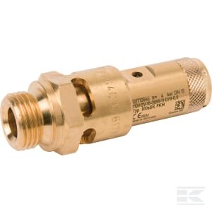 Apsauginis vožtuvas 1/2" CE, 4 bar SV2122G08M04B