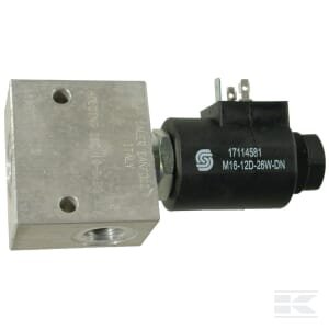 Valdymo vožtuvas 2/2 SVP10NCR 12 V DC A06 SVP10NCR001