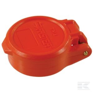 Auto apsauginis dangtelis 1/2 raudonas TA12R