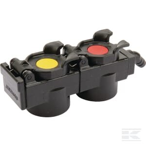 Dangtelis ir išleidimas 2x, atstumas: 55 mm 45° TARV25545RG