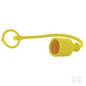 Apsauginis dangtelis PVC mot geltonas TFA1Y