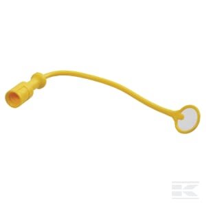 Apsauginis dangtelis PVC mot geltonas TFA14Y