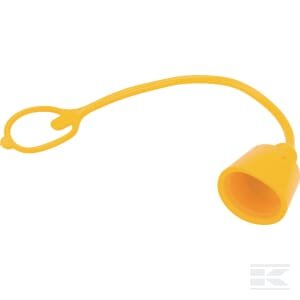 Apsauginis dangtelis PVC mot geltonas TFA34Y