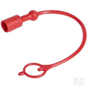 Apsauginis kištukas raudonas HNV-M 3/8 TFH38