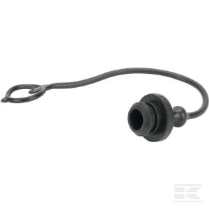 Apsauginis kištukas juodas NV12 mot. TM12LN