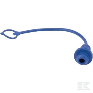 Apsauginis dangtelis PVC mėlynas 3/8" ANV mot. TMA38B