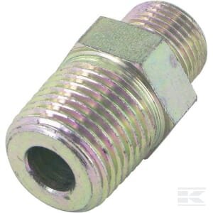 Nipelis 3/8" BSP x 1/2" BSPT VNBBT0608