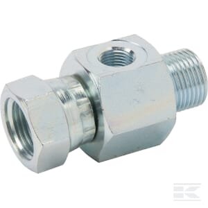 Perėjimas M/F 3/8" su matavimo jungtimi 1/8" BSP VNBW06M02