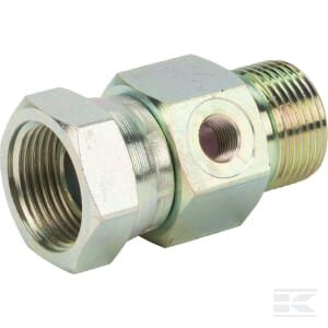 Perėjimas M/F 3/4" su matavimo jungtimi 1/8" BSP VNBW12M02