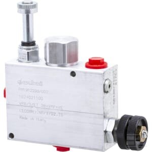 3 krypčių srauto valdymo vožtuvas VE-A-06-NA, 3/8" VPR3ET05003