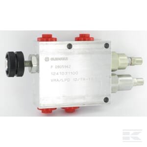 Vartomo plūgo vožtuvas VRA/LPD 40 VRALPD10001