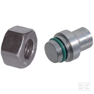 Aklė su jungiamąja veržle 16S VSMV16S