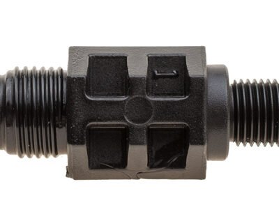 Stūmoklio fiksatorius dvigubas sriegis M14 M10 plastikas