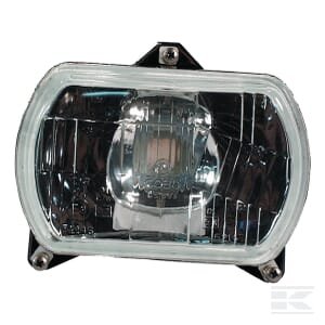 Priekinio žibinto įdėklas halogeninis, stačiakampis, skaidrus, 155x65x155mm, Cobo 5389000