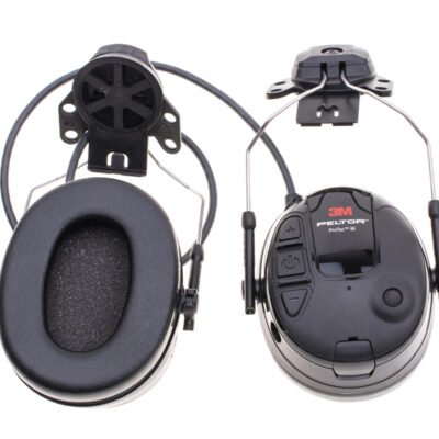 Ausinės ant šalmo Peltor ProTac III Slim juodos