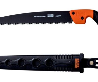 Sodininkystės pjūklas BAHCO su makštimi