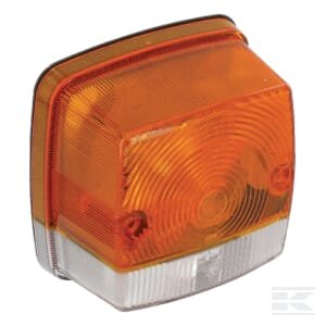 Žibinto gaubtas gintarinis skaidrus CNH 44906471