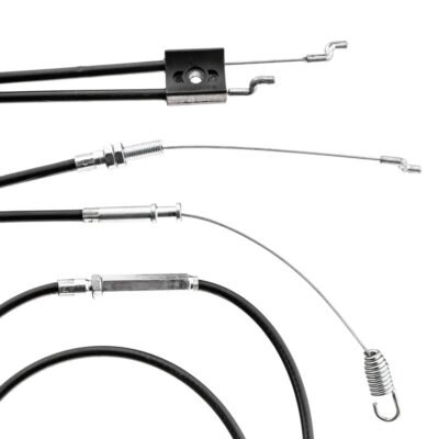 Kininių WORLD vejapjovių stabdžio ir pavaros trosas