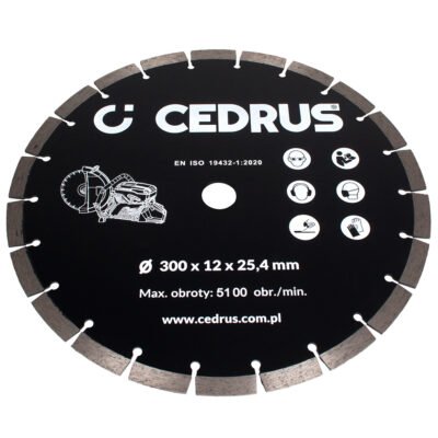 Deimantinis diskas Cedrus benzinė pjaustyklei CEDPC300