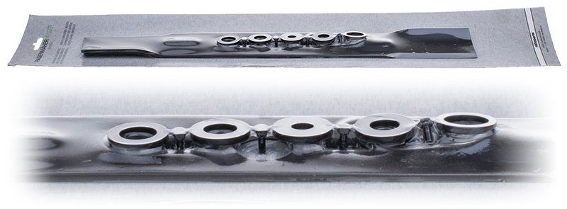 Universalus vejapjovės peilis 43 cm (šoninis išmetimas, blister)