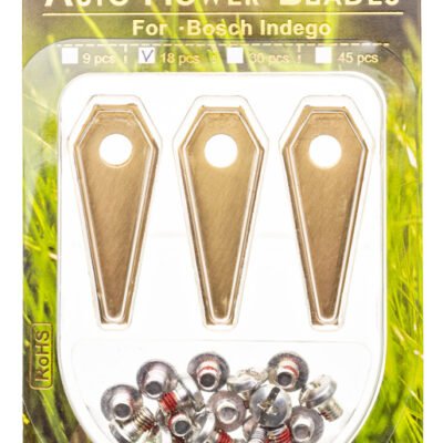 Robotinės vejapjovės peiliai Bosch Indego Titanium 18 vnt