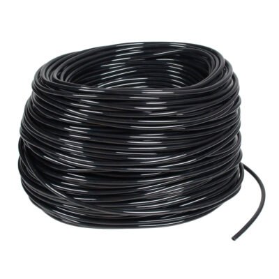 Juoda kuro žarnelė žoliapjovei 2,5×5 mm 100 m