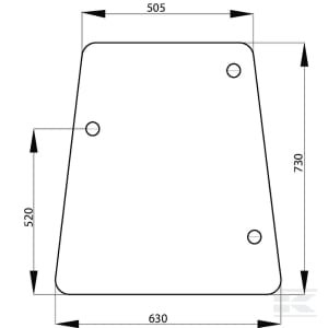 Šoninis langas L57912N