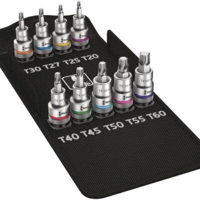 8767 C TORX® HF 1 Zyklop TORX® antgalių ir galvučių rinkinys su laikymo funkcija 05004202001WERA